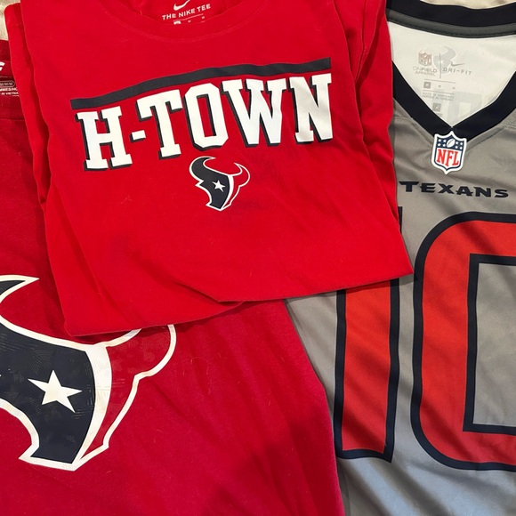 Nike Other - HOUSTON TEXANS BUNDLE  JERSEY TEES H-TOWN NIKE FANATICS MEDIUM